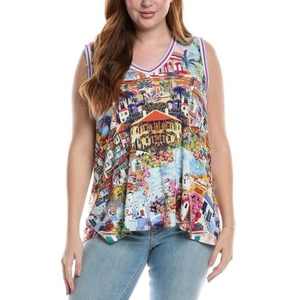 Johnny Was The Janie Favorite Swing Tank Top 3X